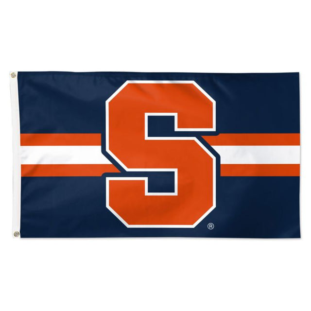 Syracuse Orange Horizontal Jersey Stripes Flag - Deluxe 3' X 5'