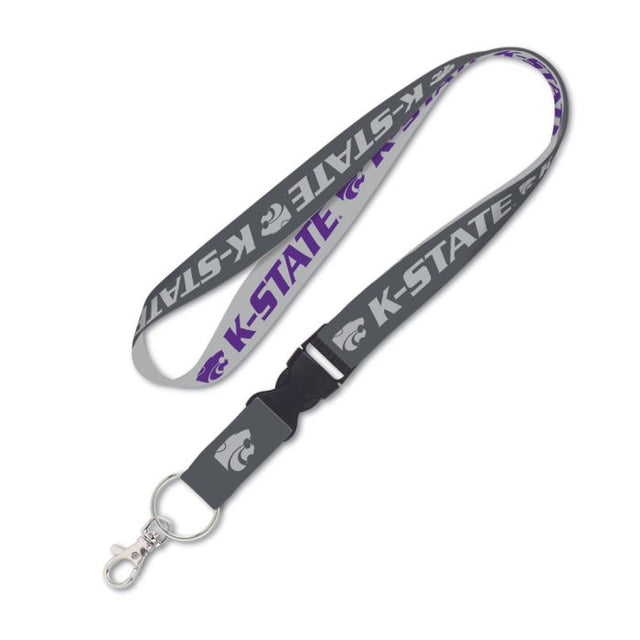 Cordón de los Kansas State Wildcats con hebilla desmontable de 1"