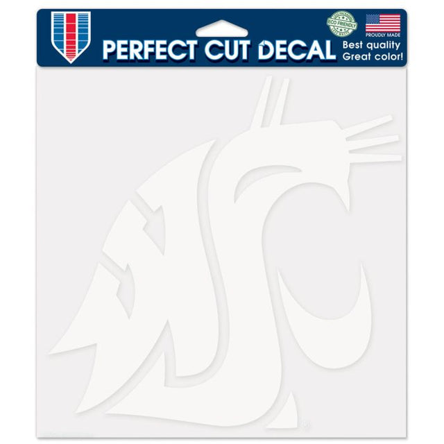 Washington State Cougars Perfect Cut Decals 8" x 8"