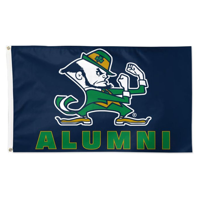 Bandera de exalumnos de Notre Dame Fighting Irish: Deluxe, 3' x 5'