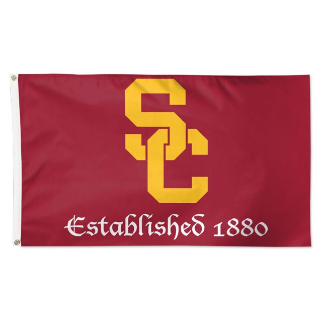 USC Trojans ESTABLISHED 1880 Flag - Deluxe 3' X 5'