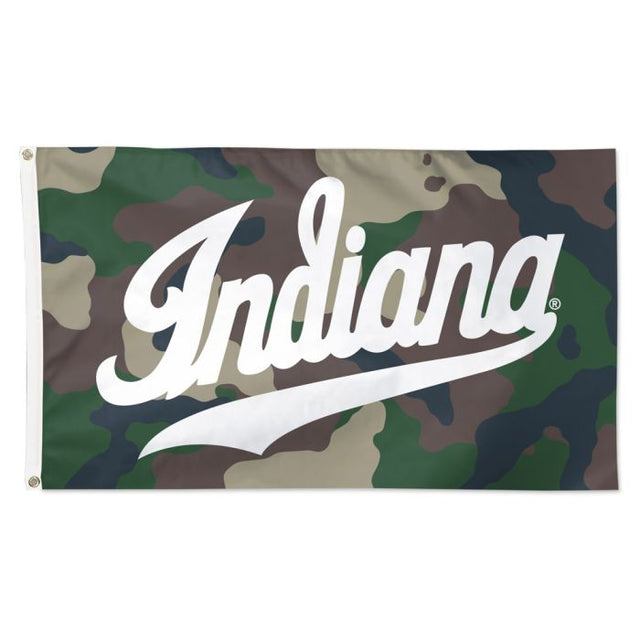 Bandera de los Indiana Hoosiers: Deluxe, 3' x 5'