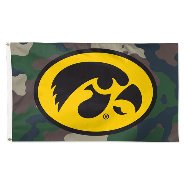 Iowa Hawkeyes CAMOUFLAGE Flag - Deluxe 3' X 5'