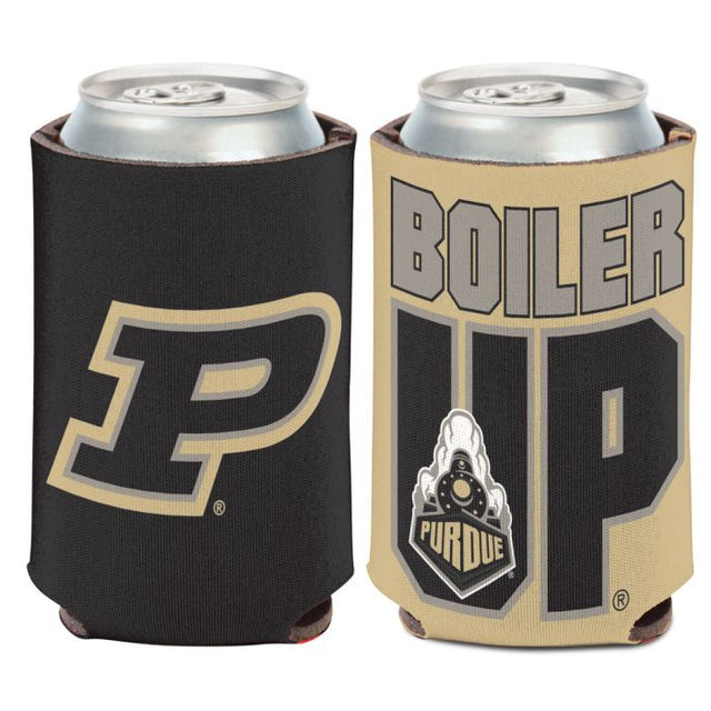 Enfriador de latas SLOGAN de Purdue Boilermakers de 12 oz.