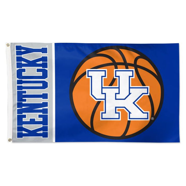 Bandera de baloncesto de Kentucky Wildcats - Deluxe 3' X 5'