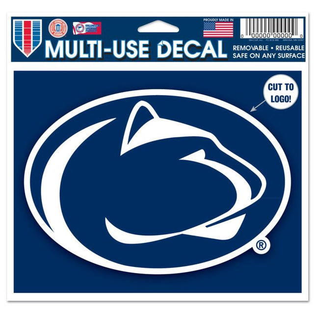 Penn State Nittany Lions Multi-Use Decal - cut to logo 5" x 6"