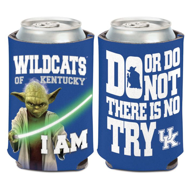 Enfriador de latas Kentucky Wildcats / Star Wars Yoda de 12 oz.