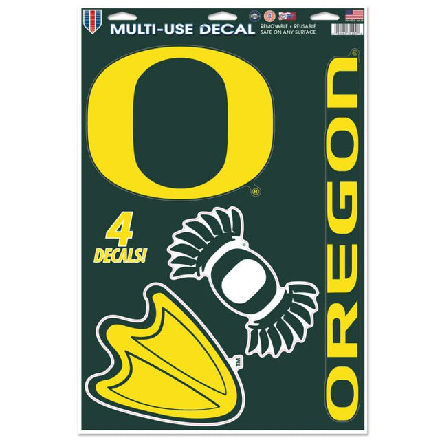 Calcomanía multiusos de Oregon Ducks, 11" x 17"