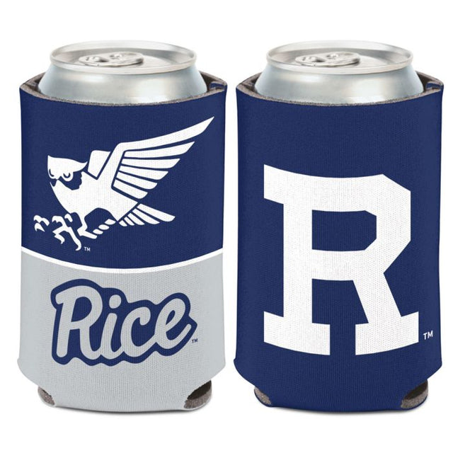 Enfriador de latas Rice Owls / College Vault de 12 oz.