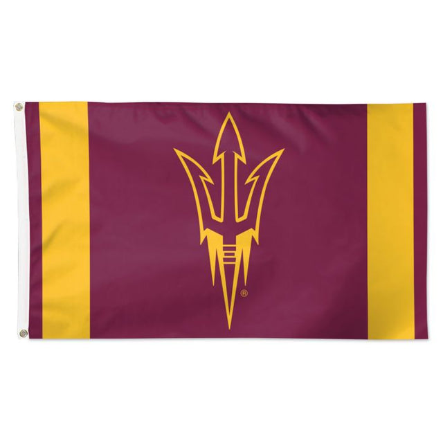 Bandera de rayas verticales de los Arizona State Sun Devils, de lujo, 3' x 5'