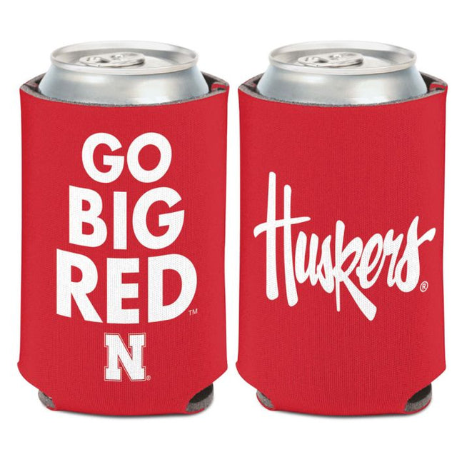 Enfriador de lata Nebraska Cornhuskers de 12 oz.