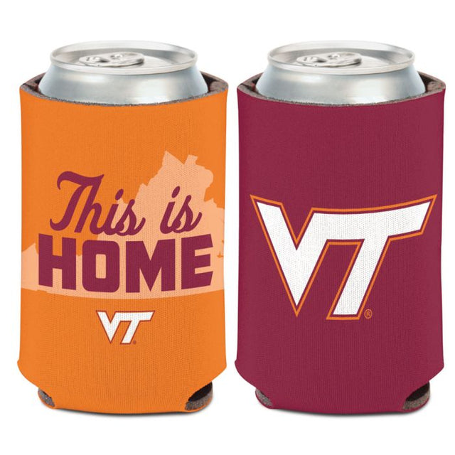 Enfriador de lata con LEMA de Virginia Tech Hokies de 12 oz.