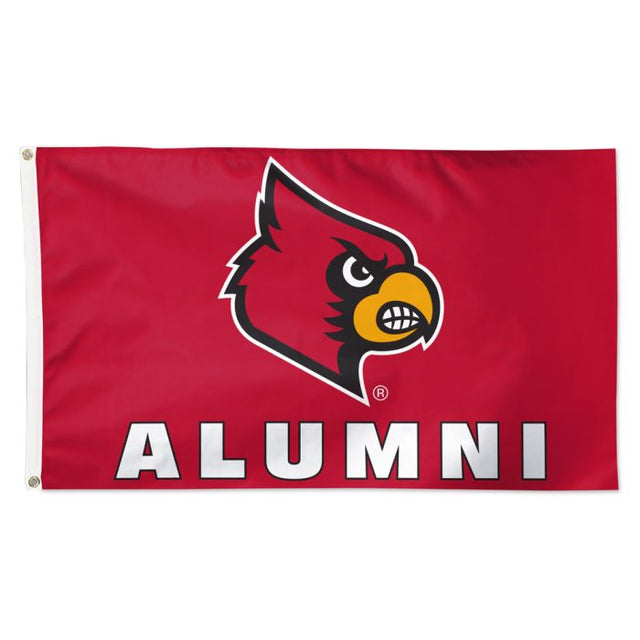 Bandera de los Cardenales de Louisville - Deluxe 3' X 5'