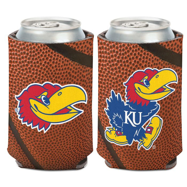 Enfriador de lata de BALONCESTO de Kansas Jayhawks, 12 oz.