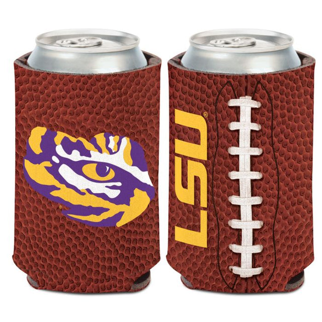 LSU Tigers FOOTBALL COOZIE Can Cooler 12 oz.