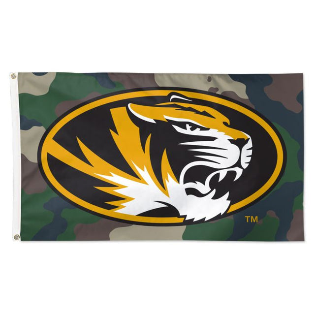 Bandera de camuflaje de los Missouri Tigers: Deluxe, 3 x 5 pies