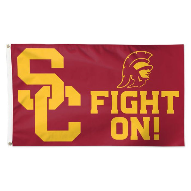 USC Trojans MASCOT Flag - Deluxe 3' X 5'