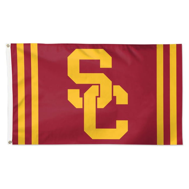 USC Trojans VERTICAL STRIPES Flag - Deluxe 3' X 5'