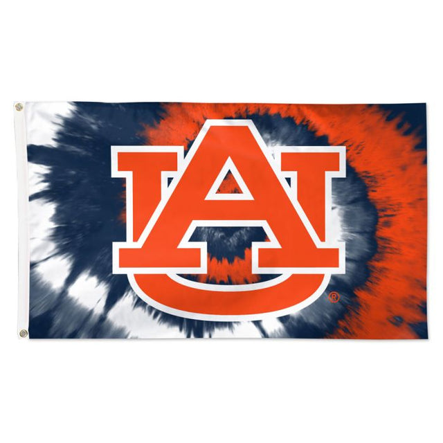 Bandera de los Auburn Tigers con diseño de rayas - Deluxe 3' X 5'