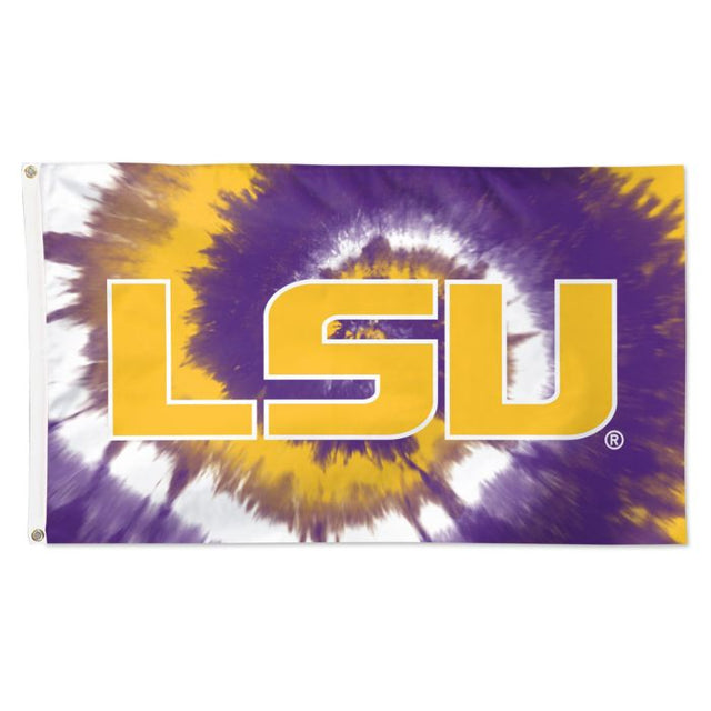 LSU Tigers tyedye Flag - Deluxe 3' X 5'