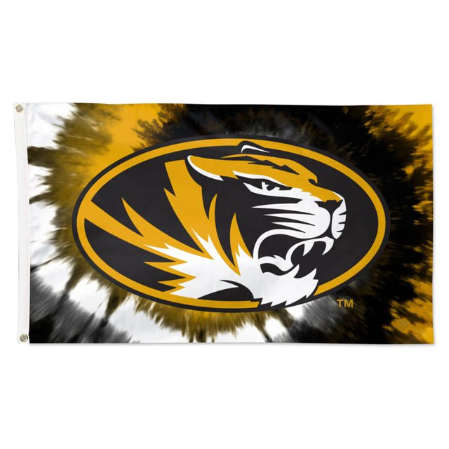 Bandera de los Missouri Tigers con diseño de rayas - Deluxe, 3' x 5'