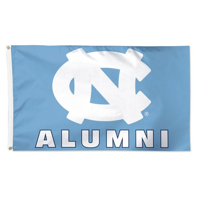 Bandera de exalumnos de los Tar Heels de Carolina del Norte: Deluxe, 3' x 5'