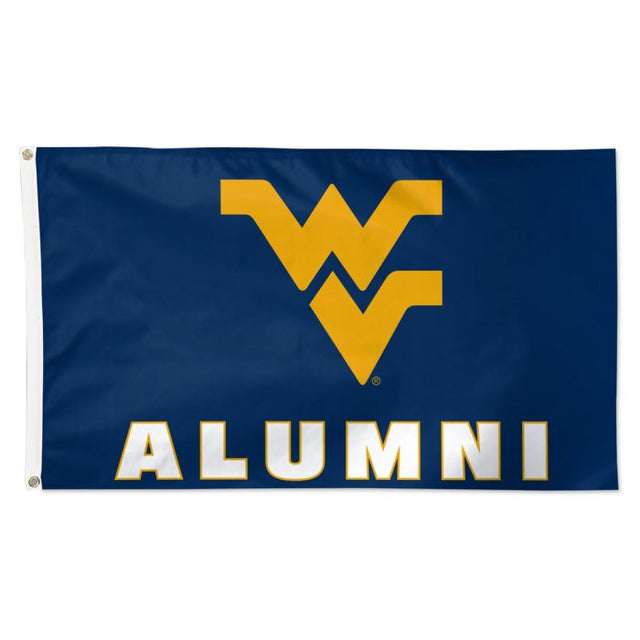 Bandera de exalumnos de los Mountaineers de Virginia Occidental: Deluxe, 3' x 5'