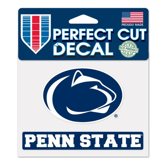 Penn State Nittany Lions . Perfect Cut Color Decal 4.5" x 5.75"