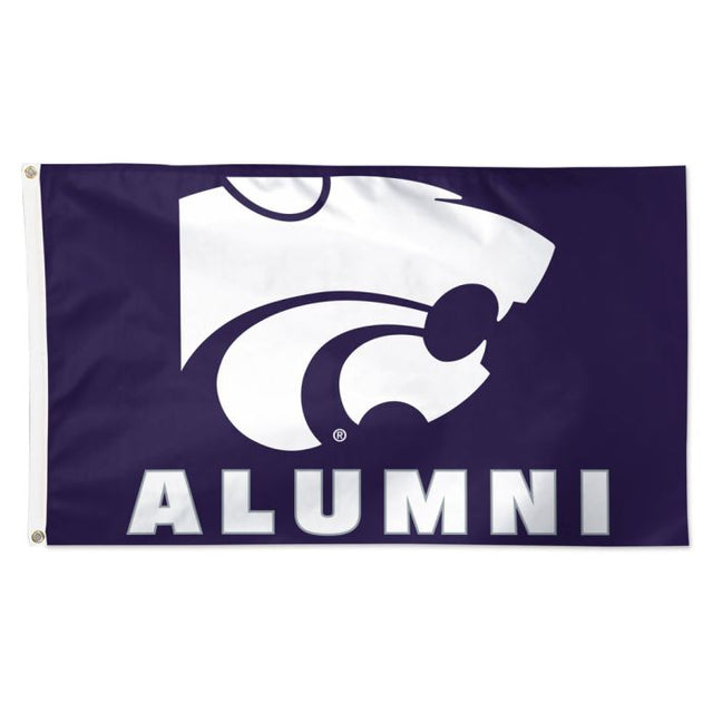 Bandera de exalumnos de Kansas State Wildcats: Deluxe, 3' x 5'