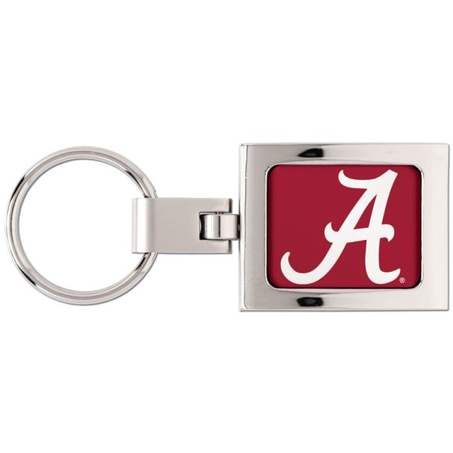 Llavero abovedado premium de Alabama Crimson Tide