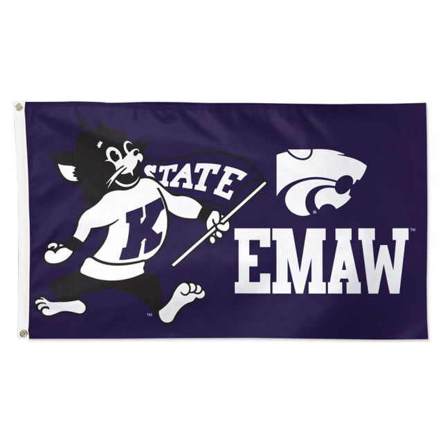 Bandera de lujo de los Kansas State Wildcats, 3 x 5 pies