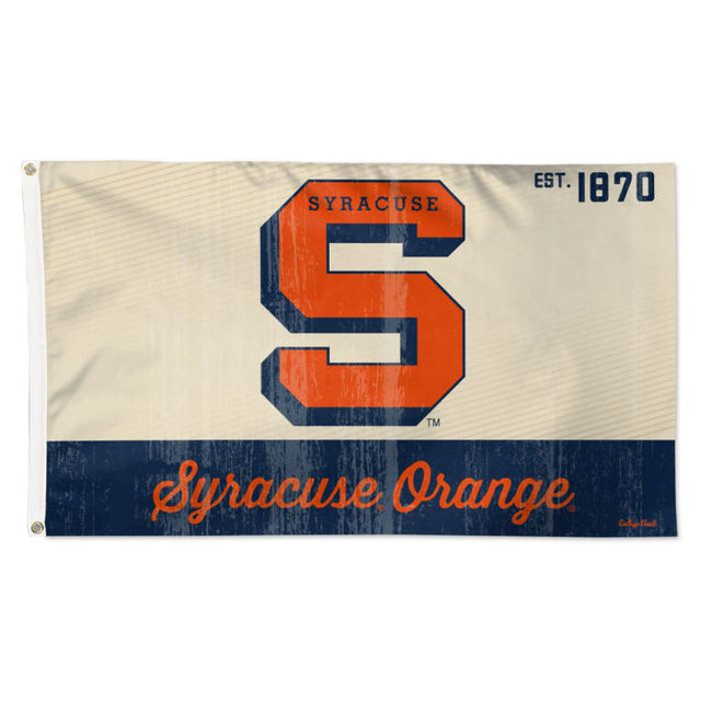 Syracuse Orange /College Vault Flag - Deluxe 3' X 5'