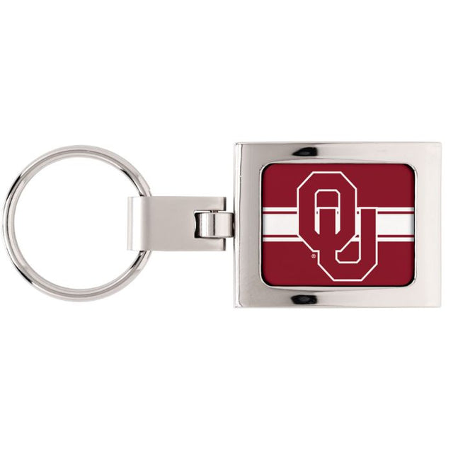 Llavero abovedado premium de los Oklahoma Sooners