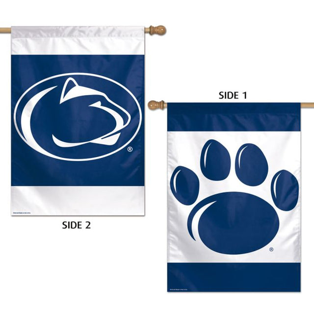 Penn State Nittany Lions Vertical Flag 2 Sided 28" x 40"