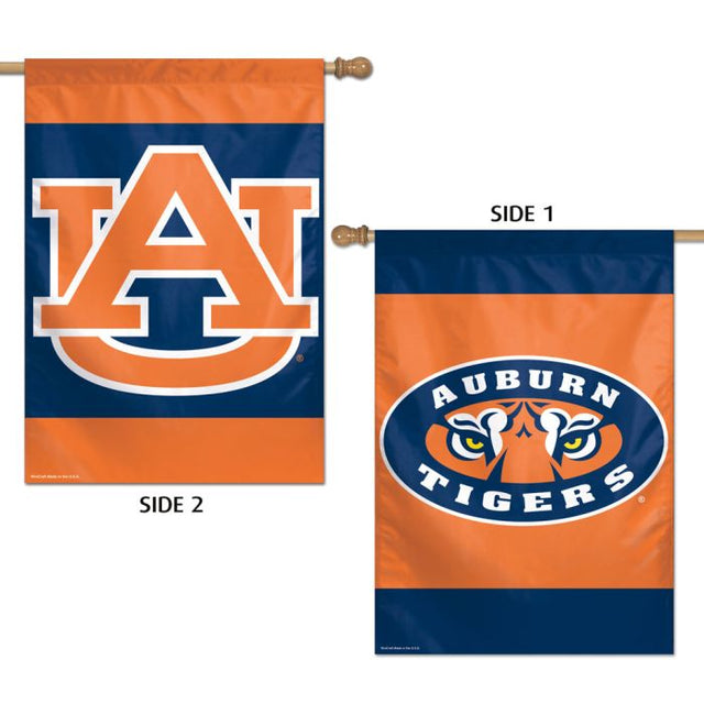 Bandera vertical de los Auburn Tigers de 2 lados, 28" x 40"