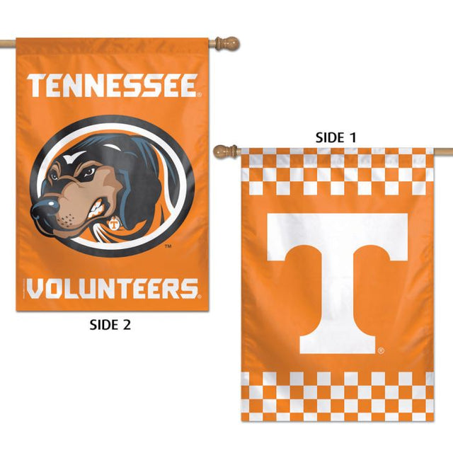 Tennessee Volunteers Vertical Flag 2 Sided 28" x 40"