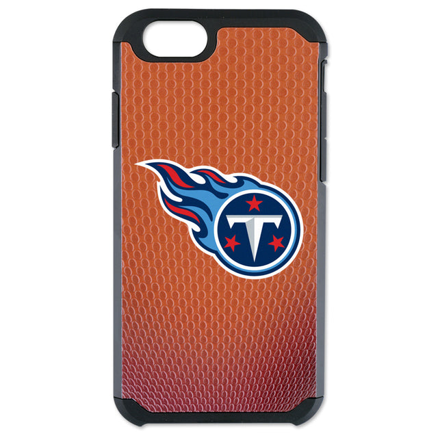 Funda para teléfono Tennessee Titans con textura de grano de piedra y diseño clásico de fútbol para iPhone 6