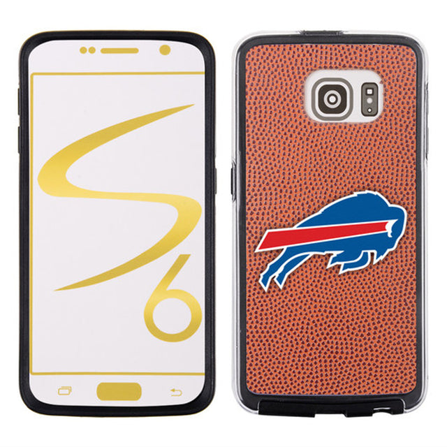 Funda para teléfono Buffalo Bills con textura de grano de piedra y diseño clásico de fútbol para Samsung Galaxy S6 CO