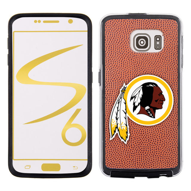 Funda para Samsung Galaxy S6 con textura granulada y diseño clásico de Washington Redskins Football