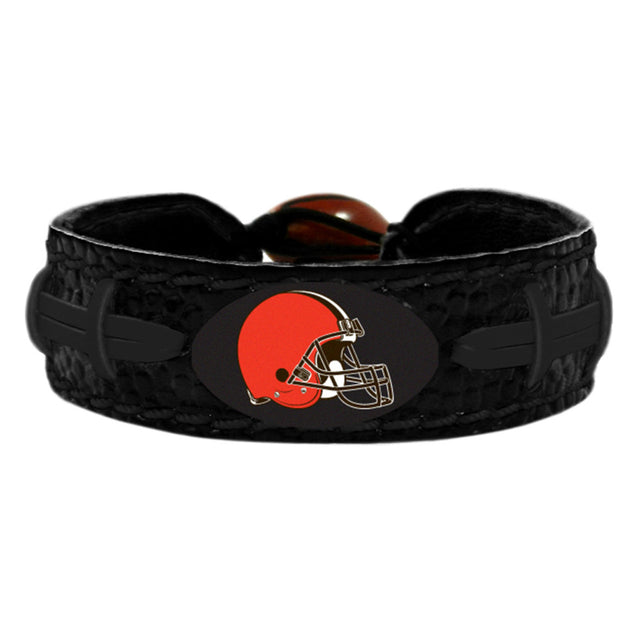 Pulsera de los Cleveland Browns Color del equipo Tonal Negro Fútbol CO