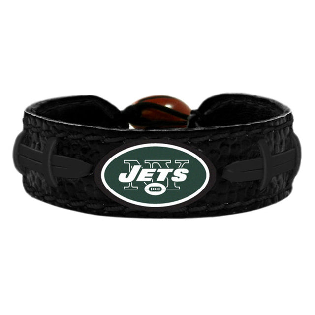 Pulsera de los New York Jets Color del equipo Tonal Negro Fútbol CO