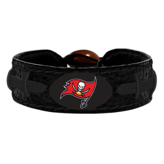 Pulsera de los Tampa Bay Buccaneers Color del equipo Tonal Negro Fútbol CO