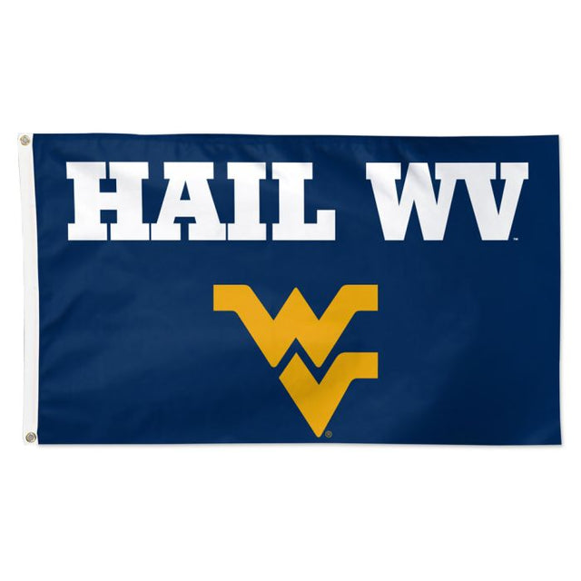 Bandera con lema de los Mountaineers de Virginia Occidental: Deluxe, 3' X 5'