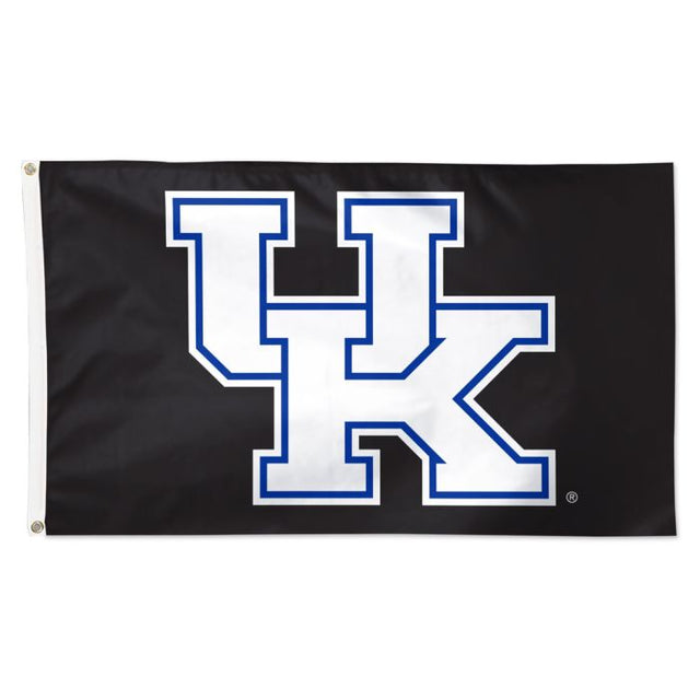 Bandera de Kentucky Wildcats con fondo negro - Deluxe 3' X 5'