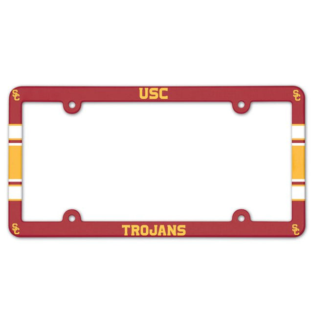 USC Trojans Lic Plate Frame Full Color