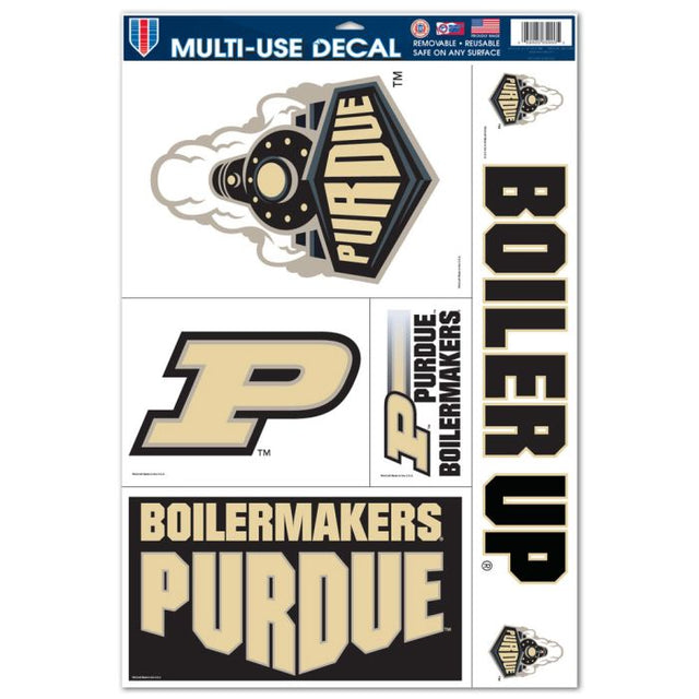 Calcomanía multiusos de Purdue Boilermakers de 11" x 17"