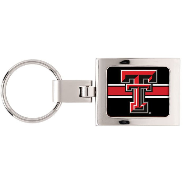 Llavero abovedado premium de los Texas Tech Red Raiders