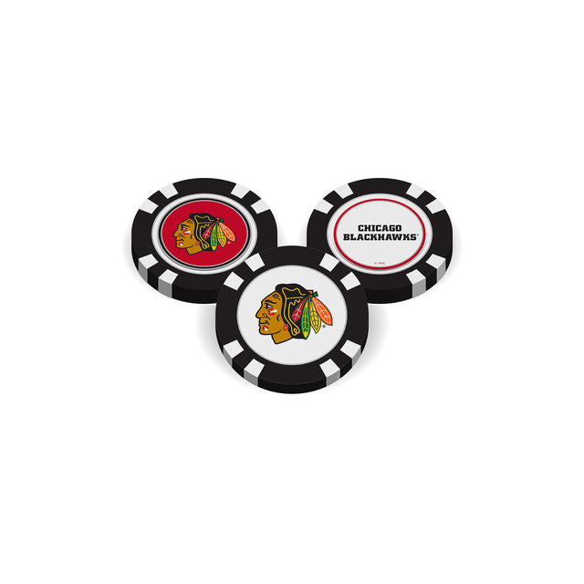 Chicago Blackhawks Golf Chip with Marker - Bulk