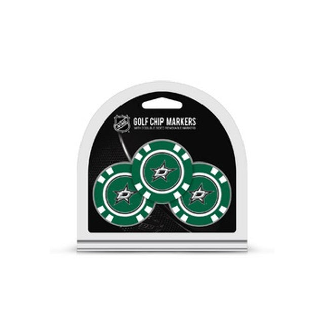 Dallas Stars Golf Chip with Marker 3 Pack