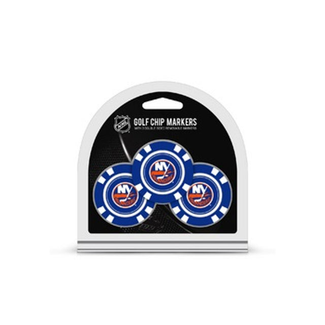 New York Islanders Golf Chip with Marker 3 Pack